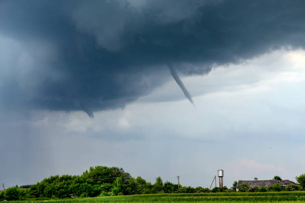 istock Tornado atmospheric whirlwind in a cumulonimbus thundercloud 1279112695