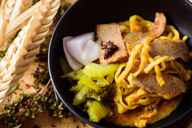 istock Northern Thai food, Khao soi 1279118212