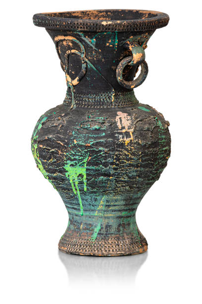 istock ancient vase isolated on a white background 1279119378