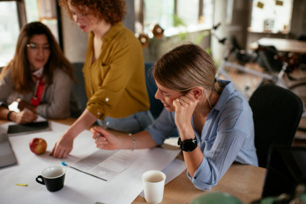 istock Businesswomen working on a new project. 1279119872