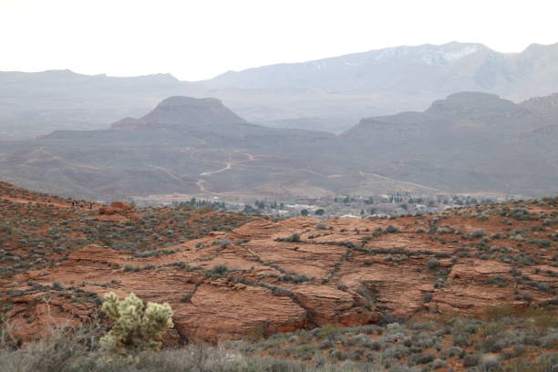 istock Aerial view of St George, Utah 1279120095