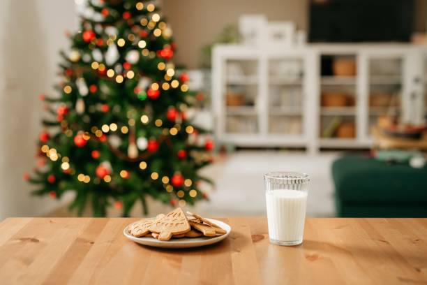 istock Milk and cookies on the table 1279127848