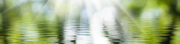 istock image of a water surface illuminated by rays of light 1279128870
