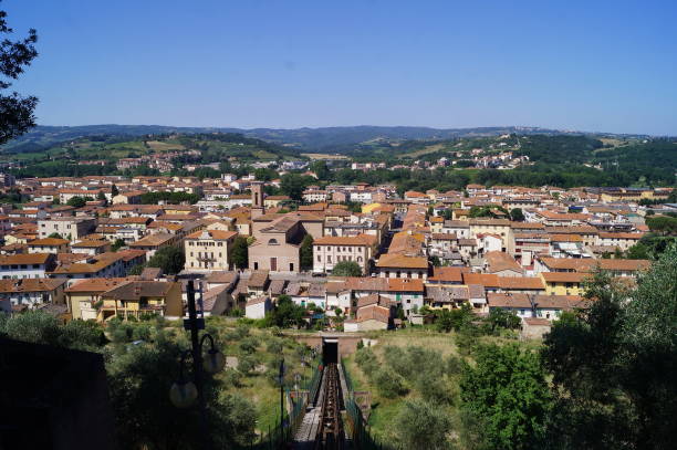 istock View of Certaldo Basso from the funicular 1279130775
