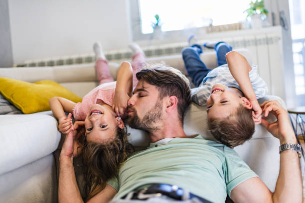 istock Happy family enjoying time together 1279132790