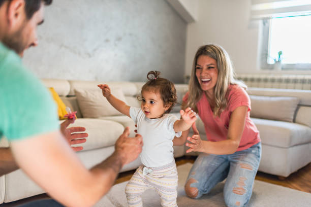 istock First steps of our baby 1279133707