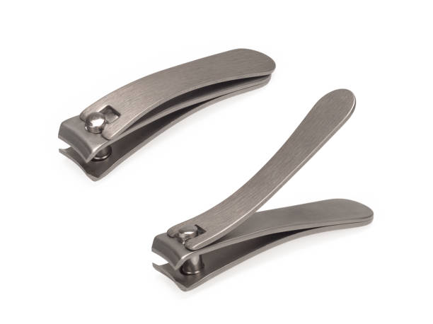 istock Nail clippers isolated on white background 1279134490