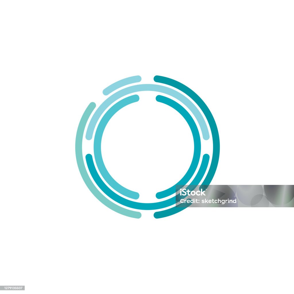 Hình Dạng Vòng Tròn Trừu Tượng Logo Vortex Circle Vòng Quay Xoắn ...