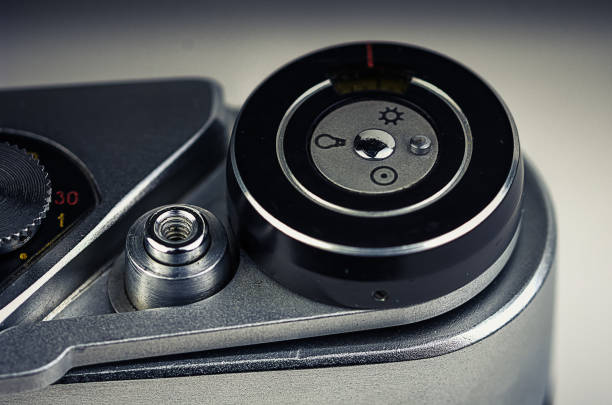 istock Elements of a vintage close-up camera 1279139236