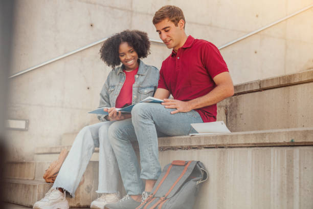istock College Students Studying Together on the Campus 1279143761