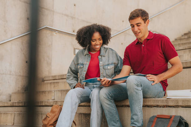 istock College Students Studying Together on the Campus 1279143790