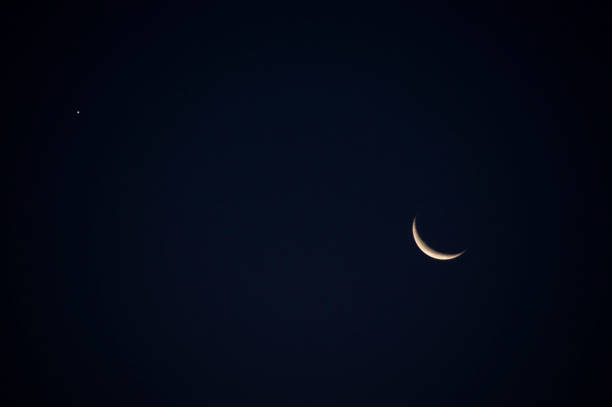 istock New Moon and the Evening Star 1279145305