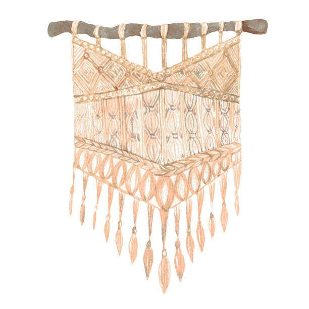 Macrame Elements 1,600+ Macrame Pattern Stock Illustrations, Royalty-Free Vector ...