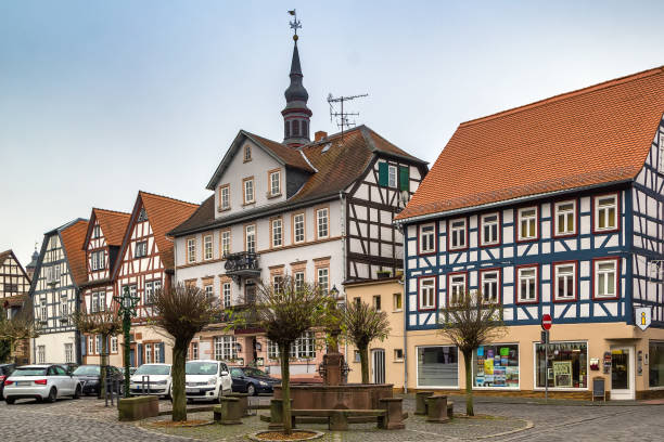 istock Street in Budingen, Germany 1279156147