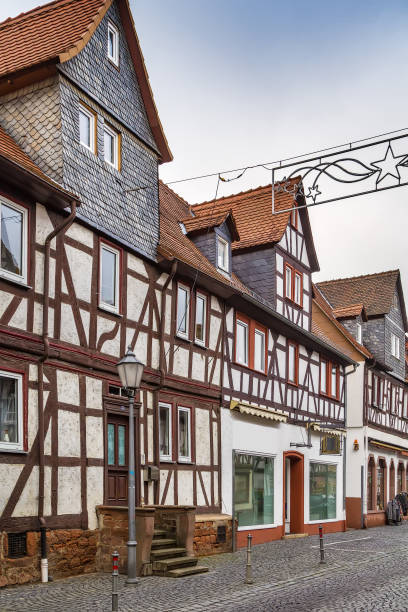 istock Street in Budingen, Germany 1279156191