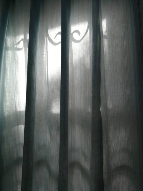 istock Transparent curtain and soft light in bedroom 1279163706