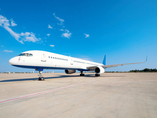 istock Airplane parked at the airport 1279167775