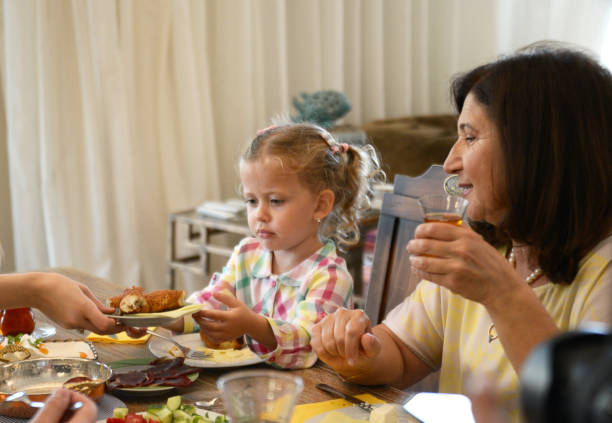 istock Turkish family having breakfast 1279174923