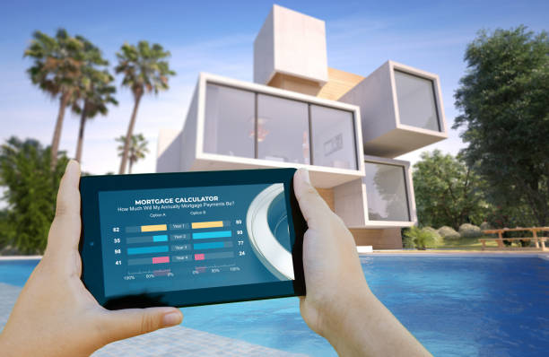 istock Luxury house credit app 1279176660