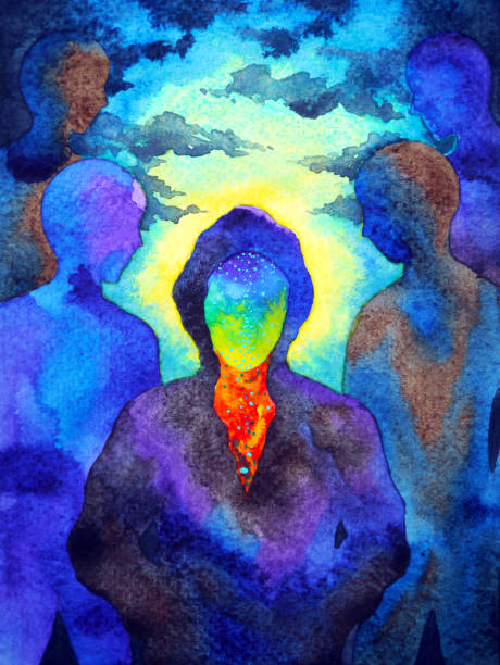 istock contrast different mind spiritual human art watercolor painting design illustration 1279180492