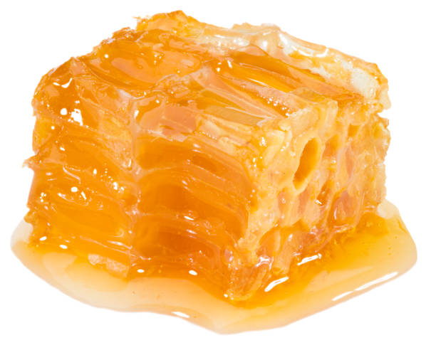 istock Honeycomb isolated on white background. full depth of field 1279182006