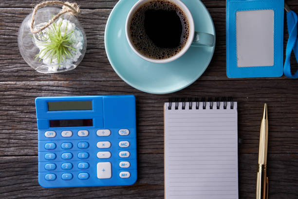 istock top view of coffee drink and office stationery 1279183054