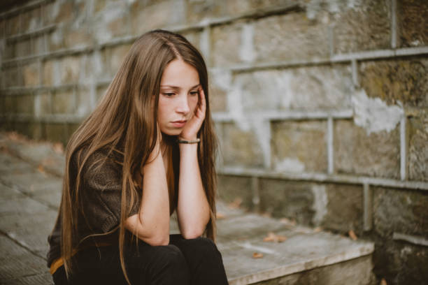 istock Desperate young woman after breaking up with her lover 1279184593
