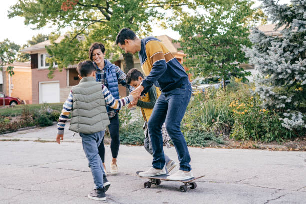 istock Hispanic family having fun outdoor 1279190187
