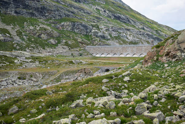 Panorama from the bernina express train