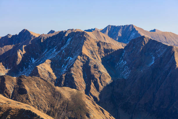 mountain landscape in the Fagaras Mountains, Romania