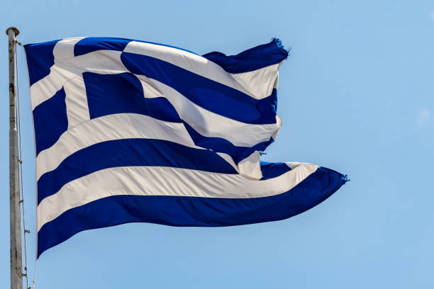 Greek national flag