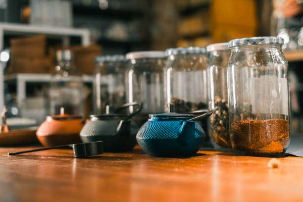 istock Herbal teas and iron teapot 1279204693