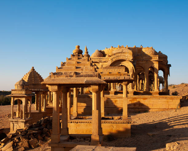 istock Ancient Bada Bagh cenotaphs in Jaisalmer, Rajasthan state, India 1279205762