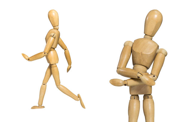 istock Wooden figure doll 1279215818