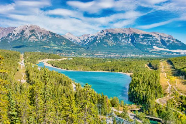 istock View of Canmore Alberta Canada 1279223728