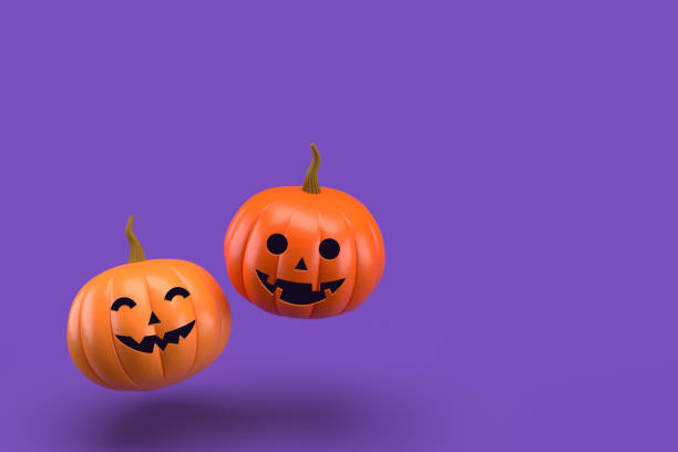 istock 3D illustration of Halloween background 1279224774