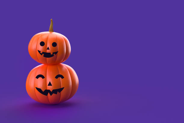 istock 3D illustration of Halloween background 1279224780