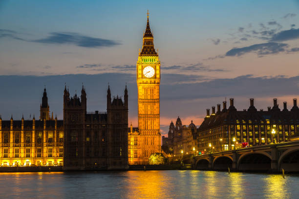 istock Big Ben, Parliament, Westminster bridge in London 1279225655