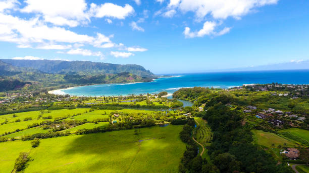 istock Aerial Hanalei Bay 1279230696