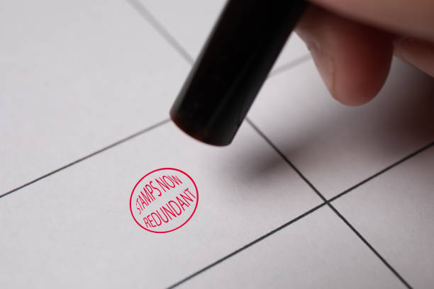 istock Japanese stamps now redundant 1279236144