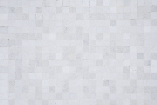 istock Closeup shot of white wall tile pattern. Tile pattern of white and gray as background. 1279247081