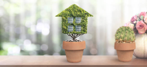 istock House Model there space. Home and Real Estate concept 1279254339