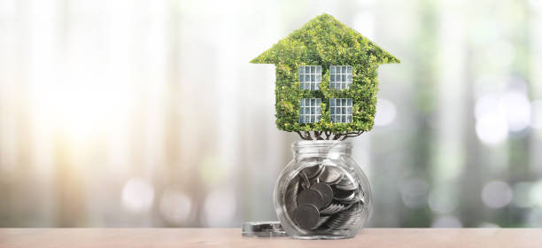 istock House Model there space. Home and Real Estate concept 1279254344