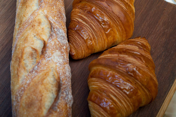 istock French fresh croissants and artisan baguette tradition 1279263653