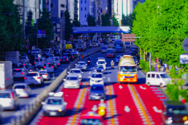 istock A miniature urban street in Tokyo tiltshift 1279271938