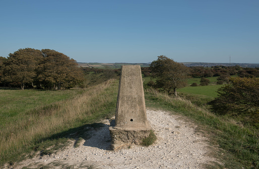 Trig Point, Triangulation Station or Trigonometrical Point is a Concrete Pillar and is a Fixed Surveying Station