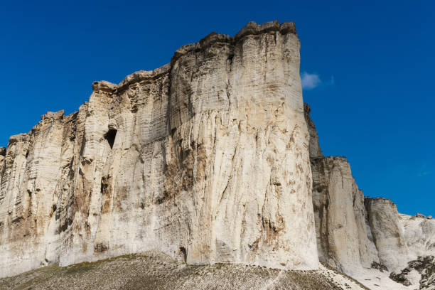 istock White rock Crimea against the blue sky. 1279276244