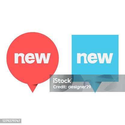 istock New Label Icon Vector Design. 1279279747