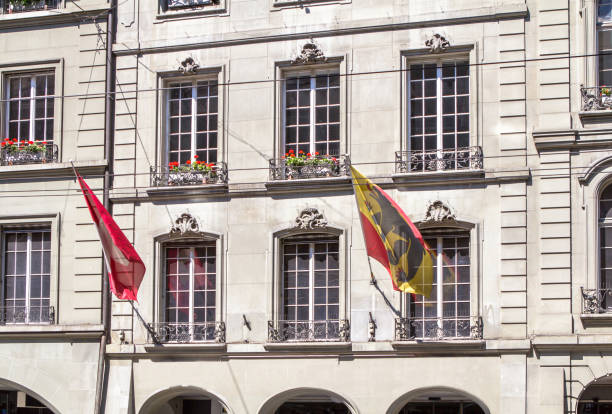 istock Marktgasse street in Bern, Switzerland 1279282030