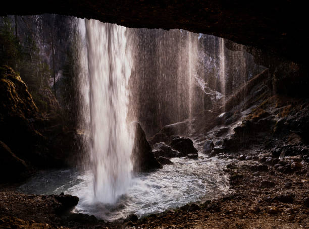 istock View on Pericnik waterfall in Slovenia. 1279283810